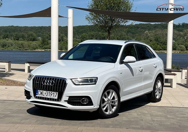 Audi Q3 cena 68900 przebieg: 218000, rok produkcji 2014 z Gorzów Wielkopolski małe 781